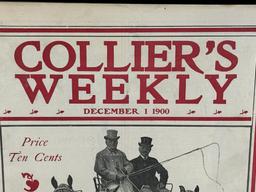 Vintage Collier's Weekly Magazine