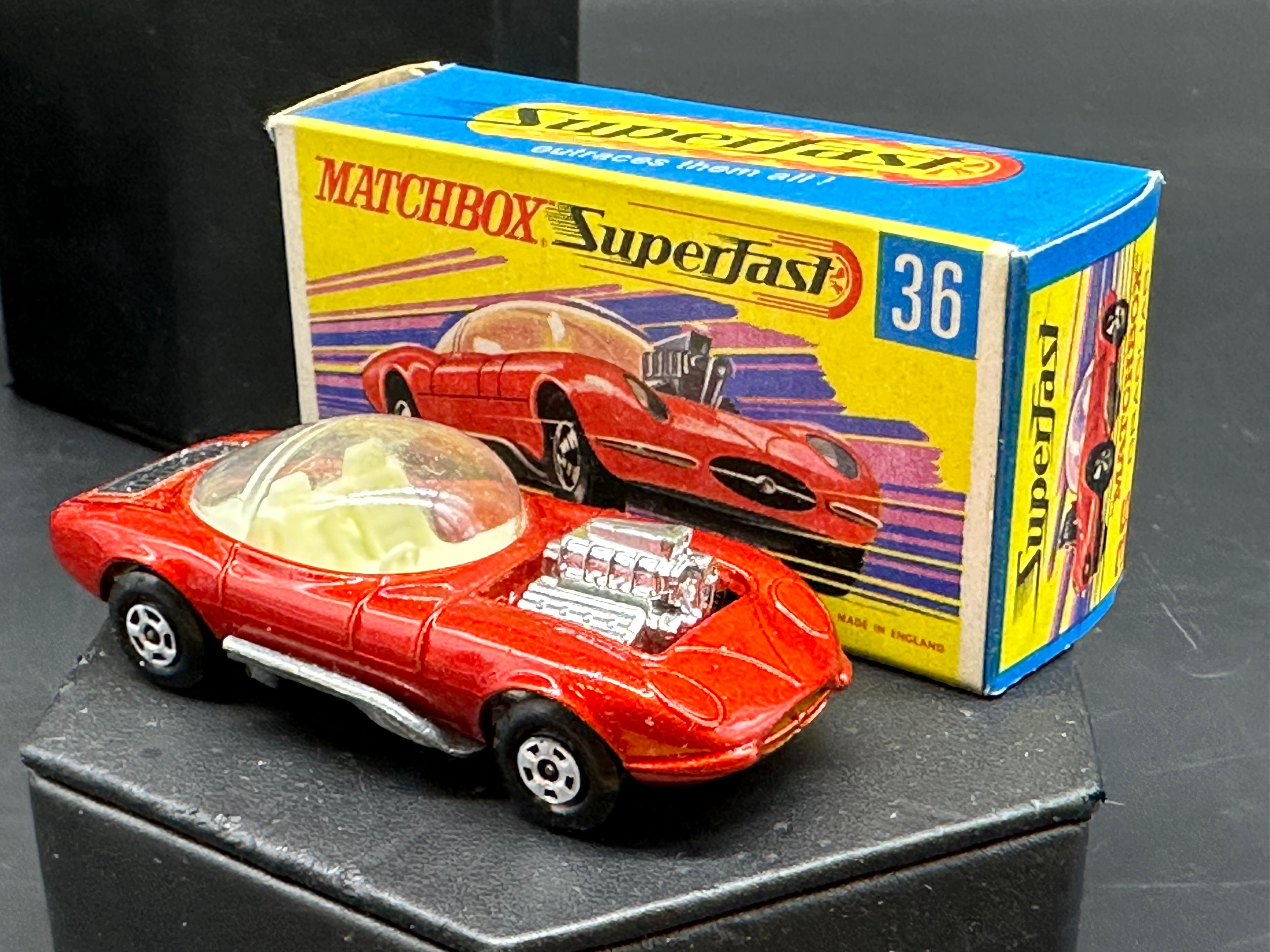 Vintage Matchbox Cars with Original Boxes