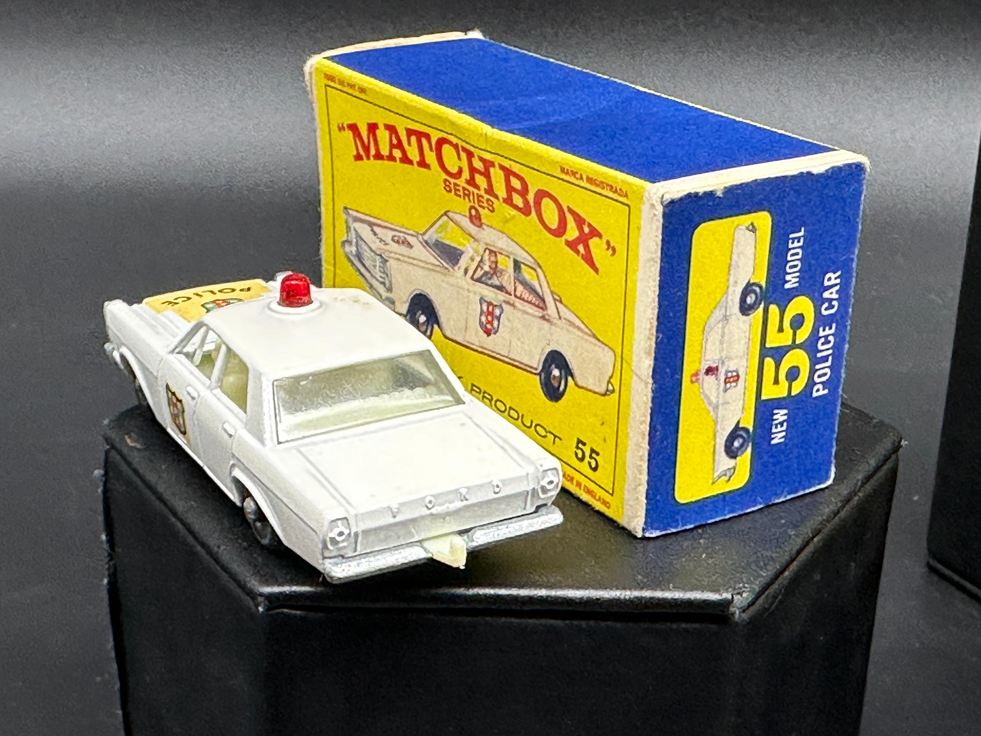 Vintage Matchbox Cars with Original Boxes