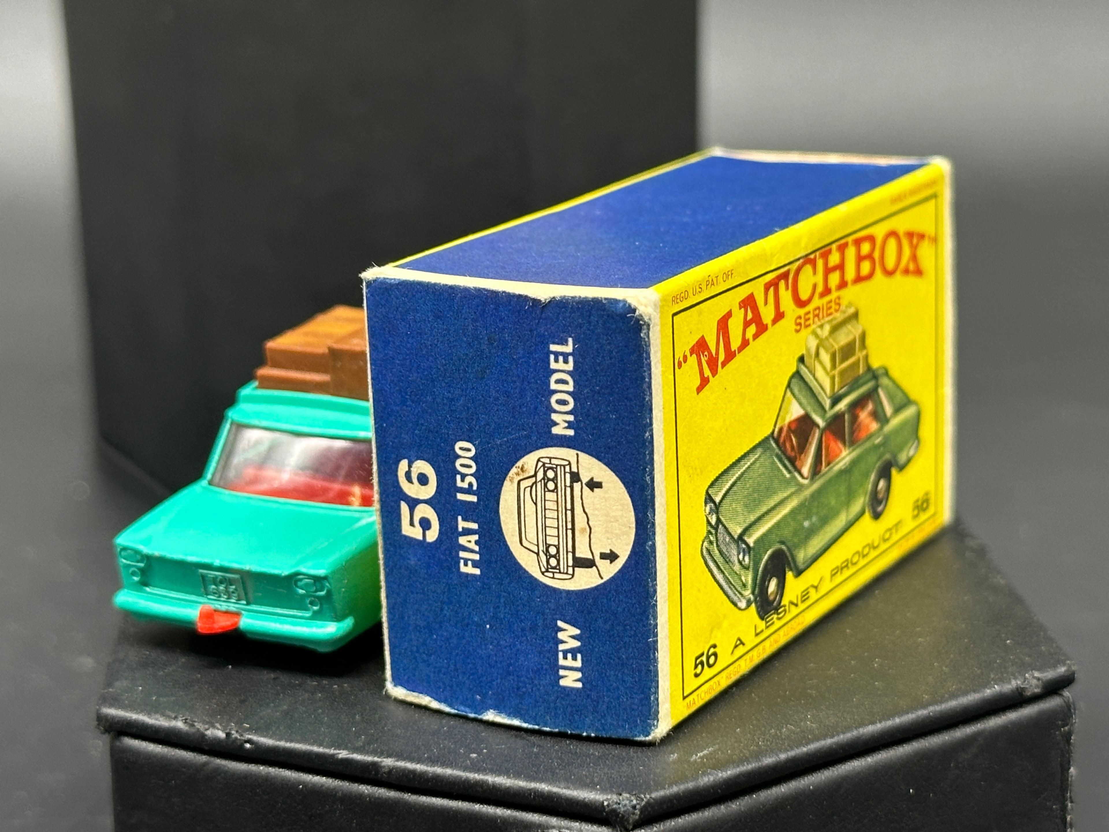 Vintage Matchbox Cars with Original Boxes