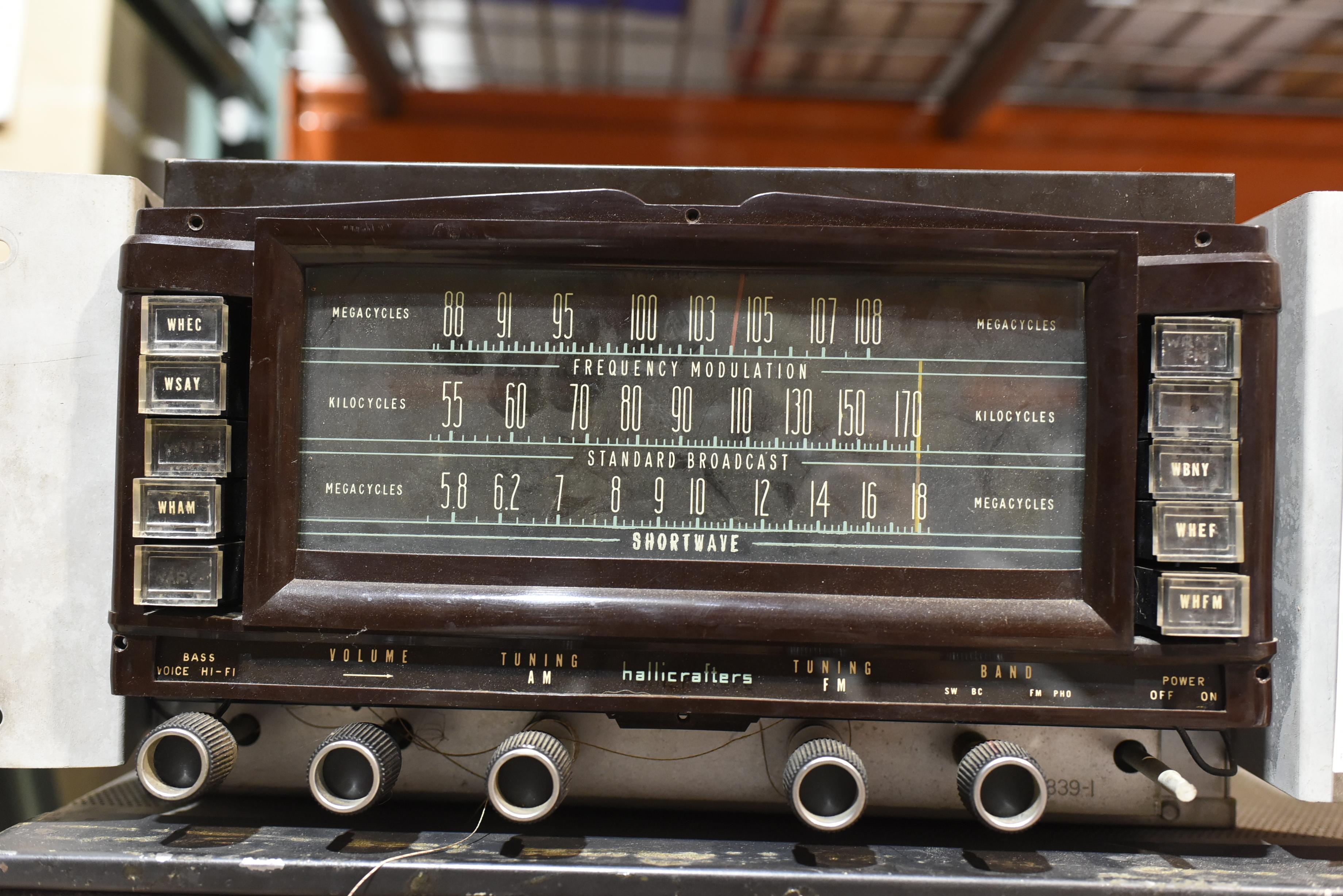 2 Antique Radios