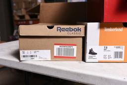 Lot of Guess Timberland and Reebok Shoes