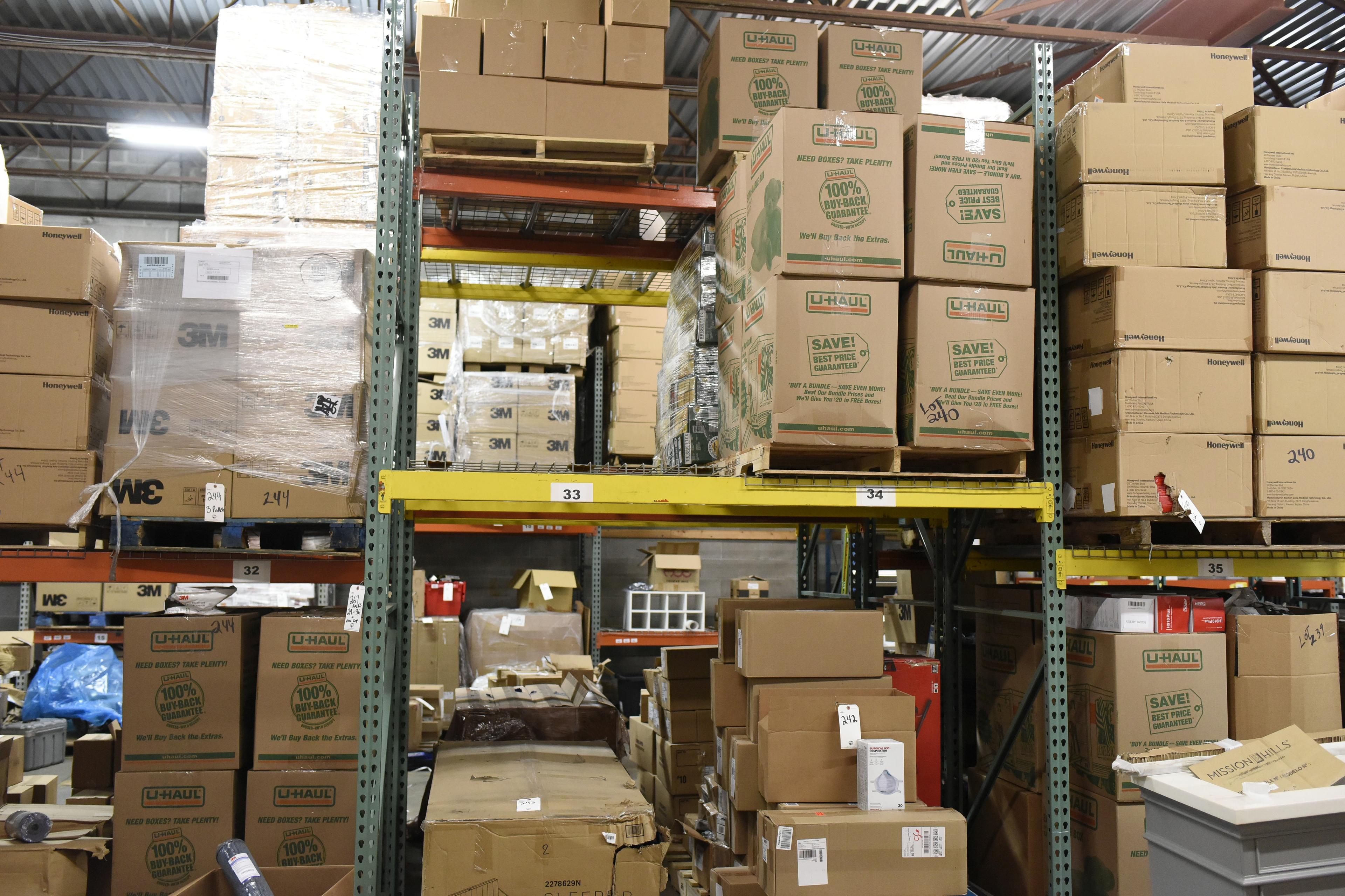 Pallet Racking Sections 29-36 & End Cap