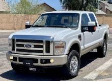 2008 Ford F-350 Super Duty Lariat King Ranch 4X4 4 Door Crewcab Pickup Truck