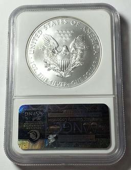 2008 American Silver Eagle NGC MS69