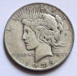 1935-S Peace Silver Dollar