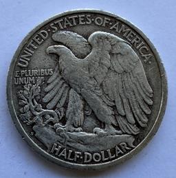 1941 WALKING LIBERTY HALF DOLLAR COIN