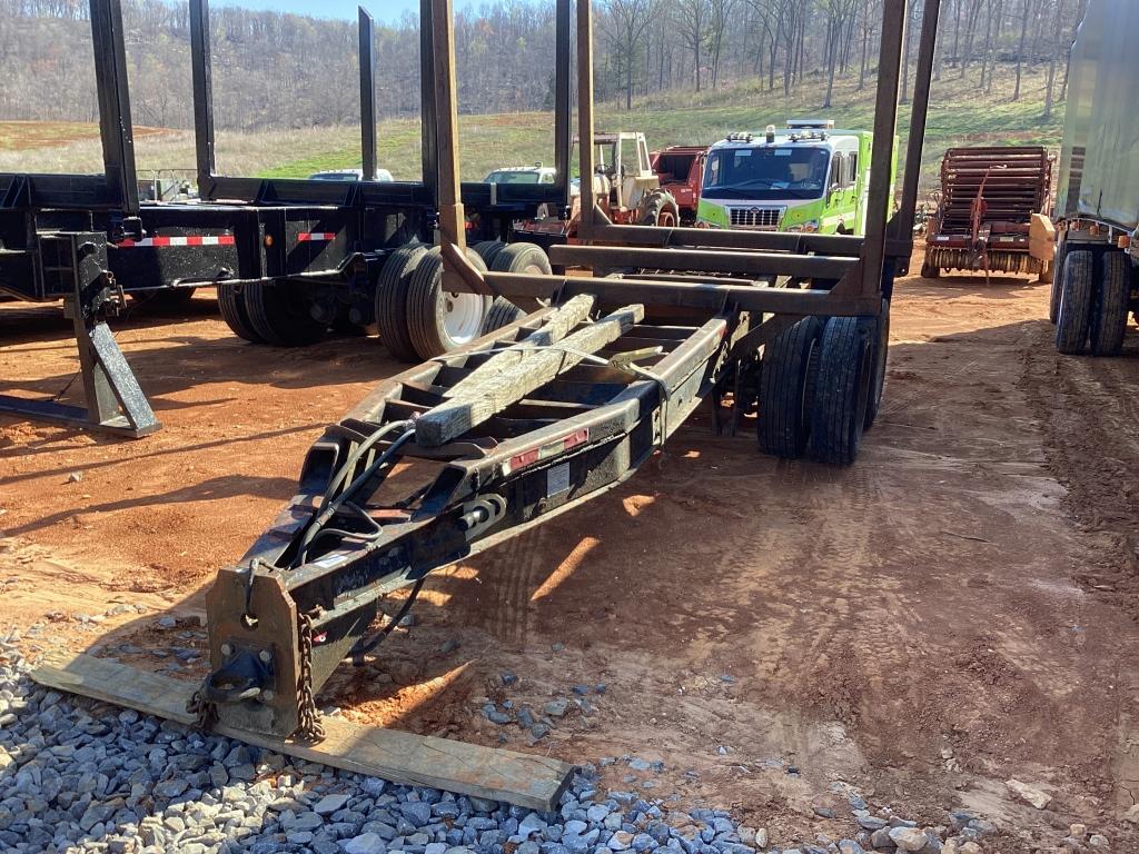 1992 HM 101 21' PINTLE HITCH LOG TRAILER