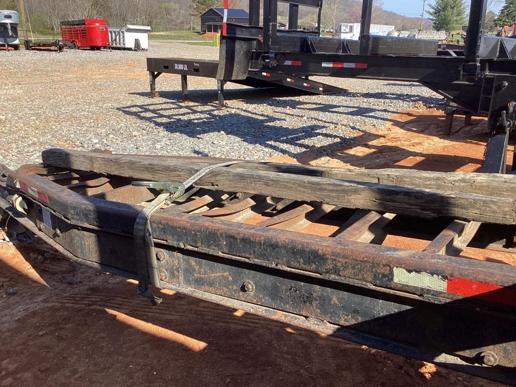 1992 HM 101 21' PINTLE HITCH LOG TRAILER