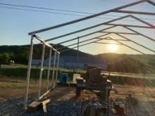 GALVANIZED 24' X 20' BUILDING FRAME