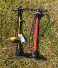 2 bicycle pumps