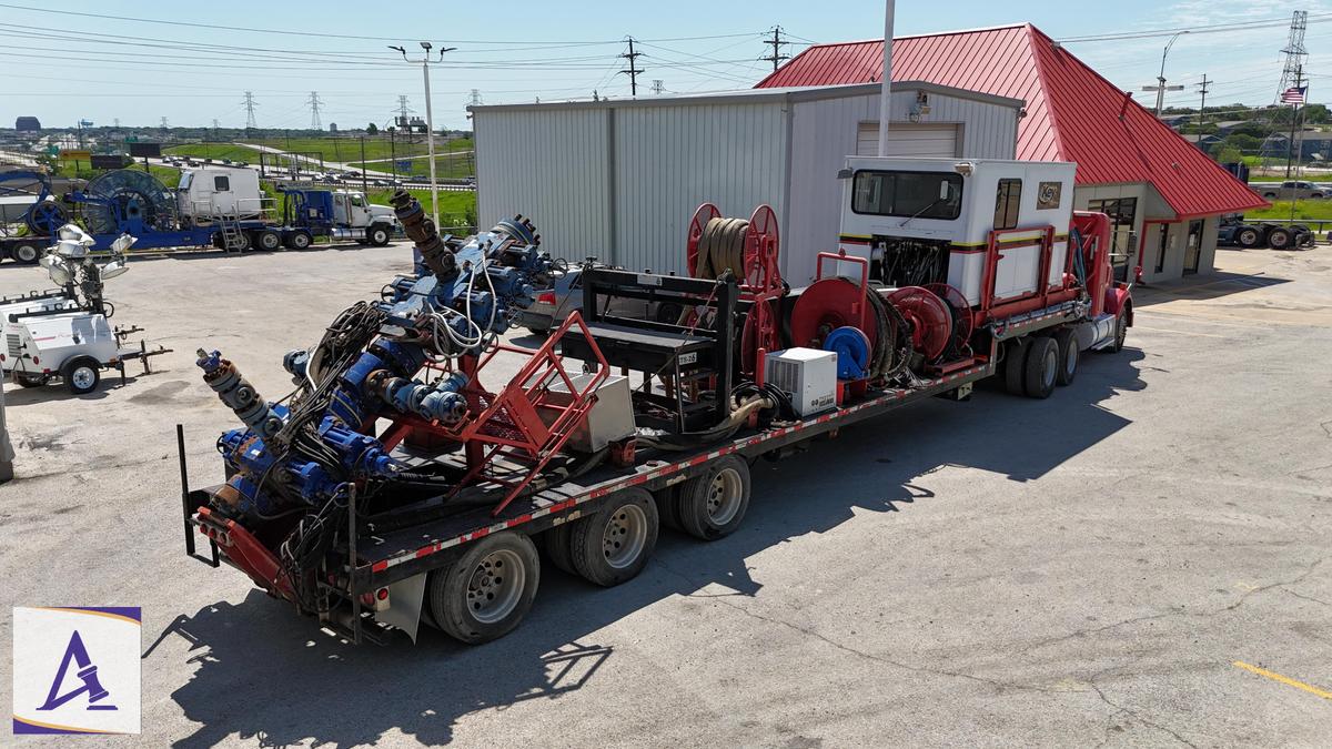 2010 Hydra Rig Model- CA022374 CTU BOP Support Trailer - (2) Quad 15K BOPs - (NOTE: BILL OF SALE)