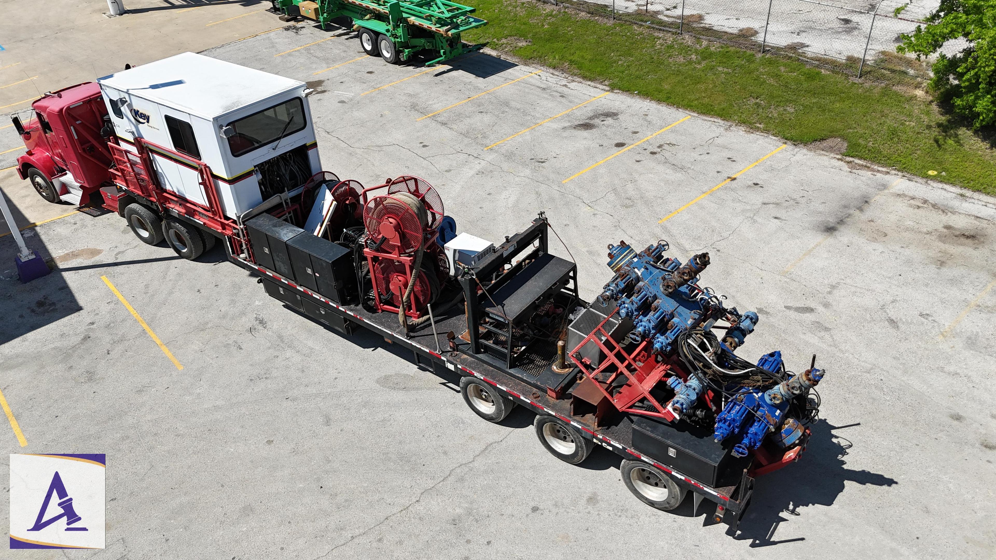 2010 Hydra Rig Model- CA022374 CTU BOP Support Trailer - (2) Quad 15K BOPs - (NOTE: BILL OF SALE)