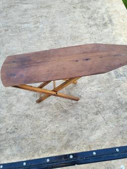 ANTIQUE FOLDING IRONING BOARD CHILD