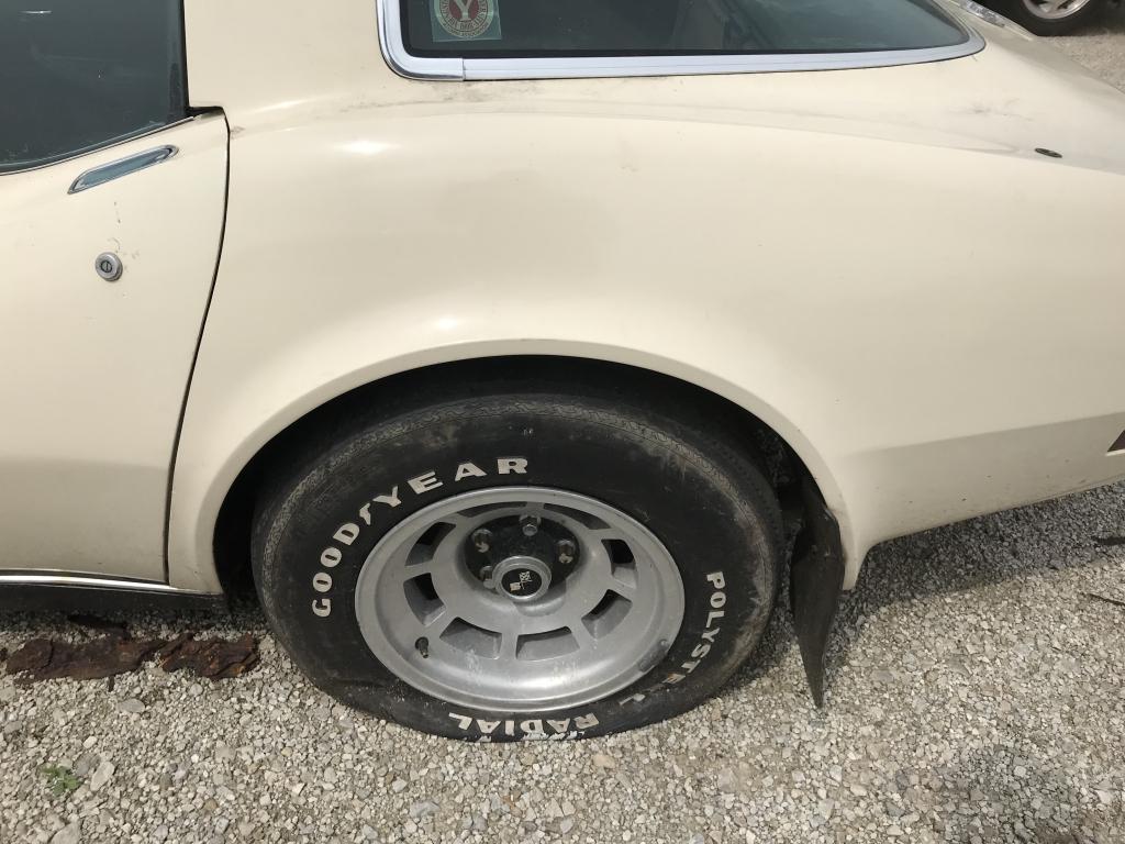 1978 CHEVY CORVETTE 25TH ANNIVERSARY.  VIN: 1Z87L8S407535. MILEAGE SHOWS 57,969.