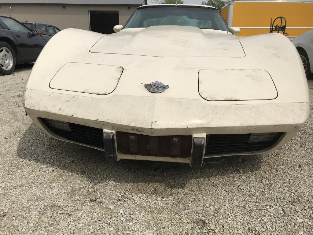 1978 CHEVY CORVETTE 25TH ANNIVERSARY.  VIN: 1Z87L8S407535. MILEAGE SHOWS 57,969.