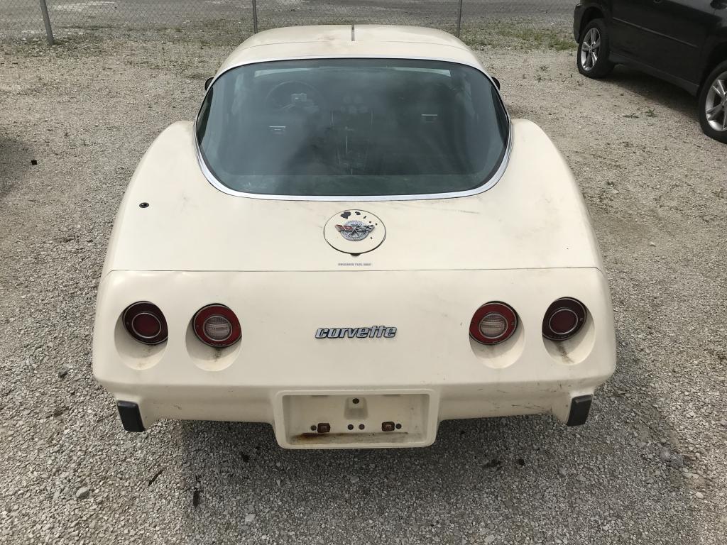 1978 CHEVY CORVETTE 25TH ANNIVERSARY.  VIN: 1Z87L8S407535. MILEAGE SHOWS 57,969.