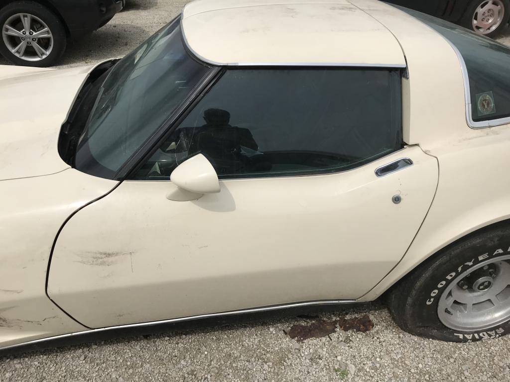 1978 CHEVY CORVETTE 25TH ANNIVERSARY.  VIN: 1Z87L8S407535. MILEAGE SHOWS 57,969.