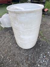 55 Gallon Plastic Barrel