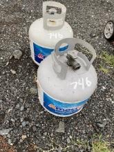 2 Propane Tanks