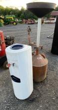 Oil Change Storage Tank and Water Tank Holder