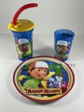 Handy Manny lunch set