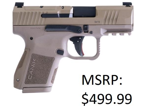 Canik Mete MC9 9mm FDE Pistol