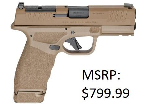 Springfield Amory Hellcat Pro OSP FDE 9mm Pistol