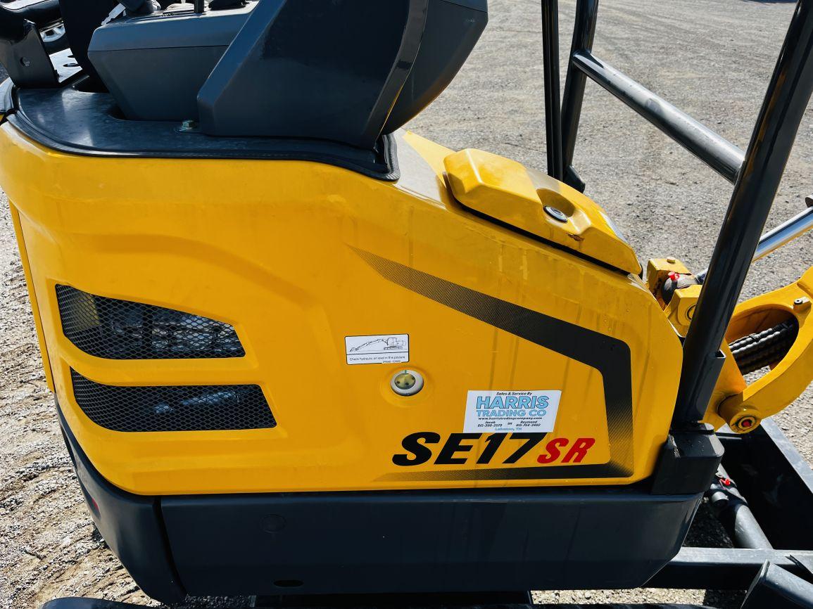 New UNUSED Shantui SE17SR  Mini Excavator