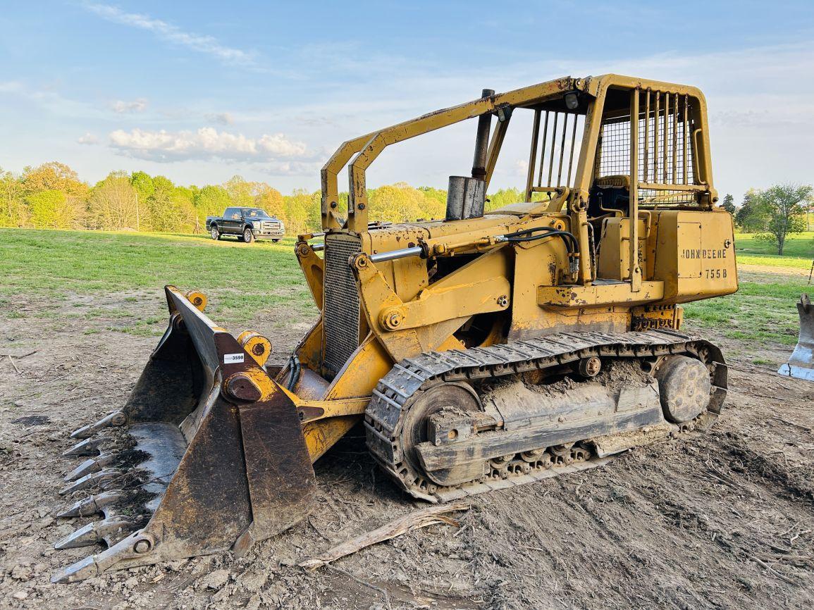 1987 John Deere 755B Crawler Loader