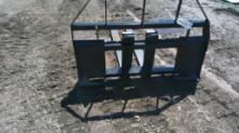 Skid Steer Forks Unused 2024 Mower King