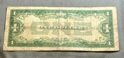 1934 Funnyback Silver Certificate