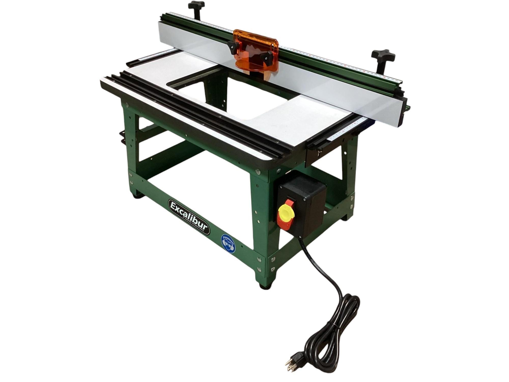 New Unused Excalibur Benchtop Router Table