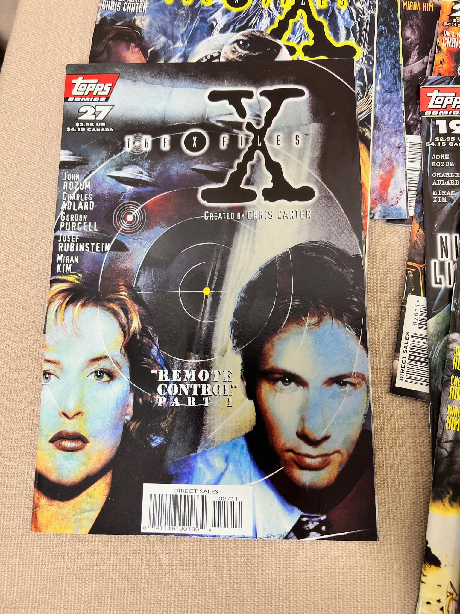 41 X-Files Comic Books, complete run of issues 1-41