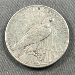 1926-S Peace Silver Dollar, 90% silver