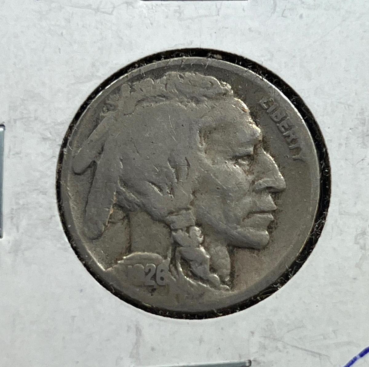 1926-S Buffalo Nickel