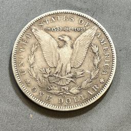 1891-O Morgan Silver Dollar, 90% Silver