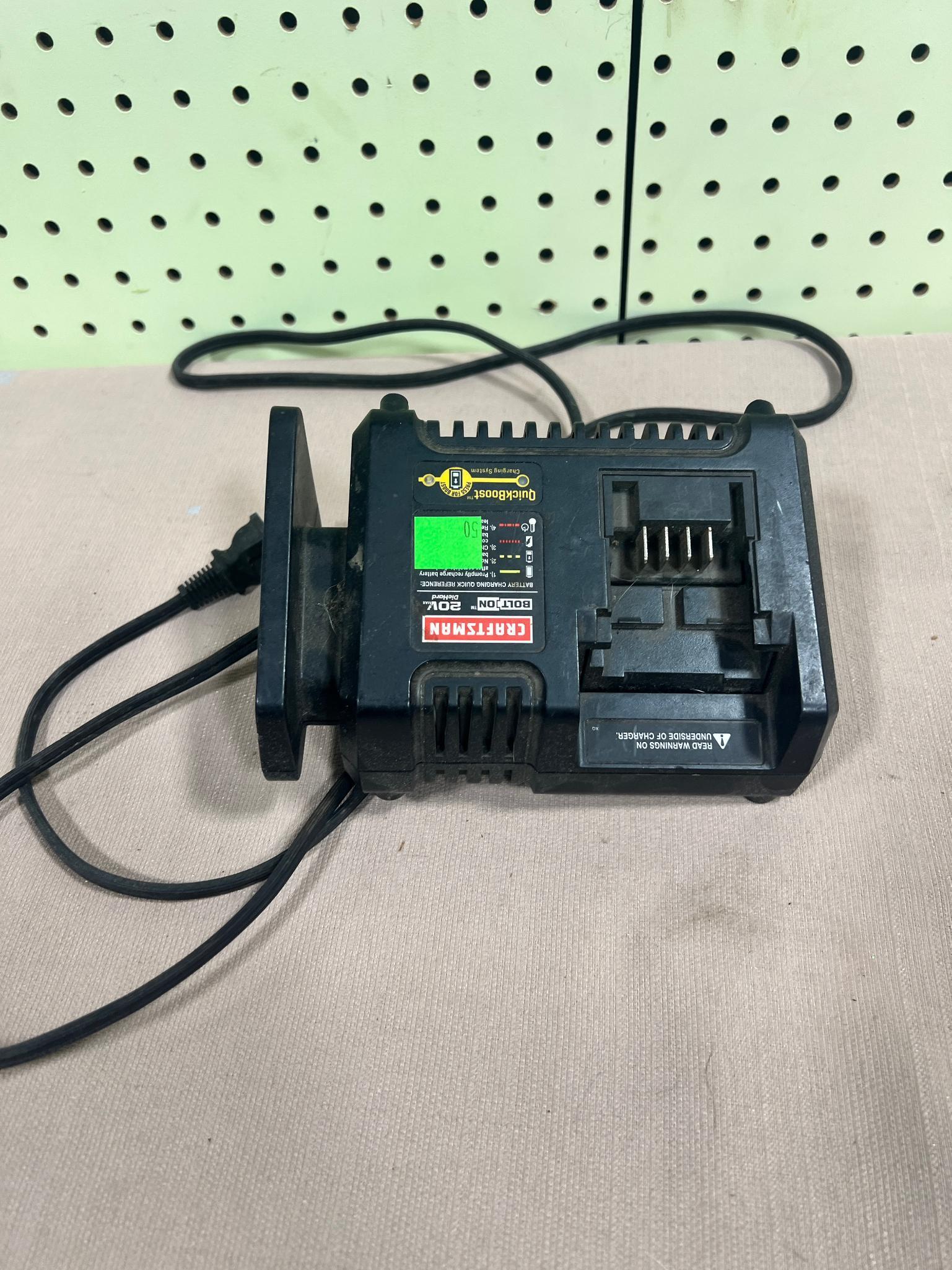 Craftsman 20 Volt Charger