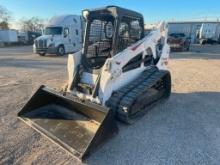 2019 Bobcat T650 Tracked Skid Steer, Open ROPS