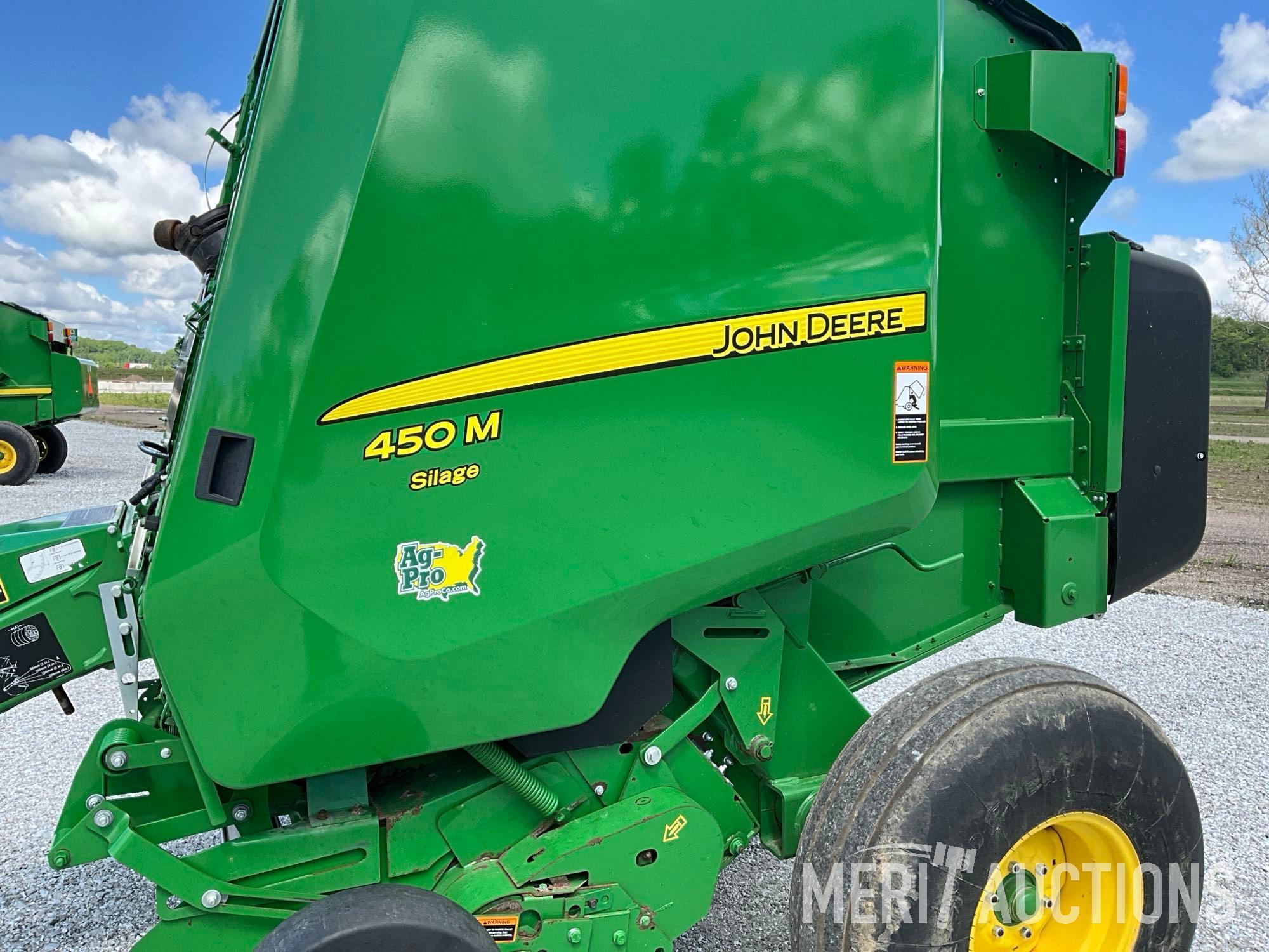 2020 John Deere 450 M Silage baler