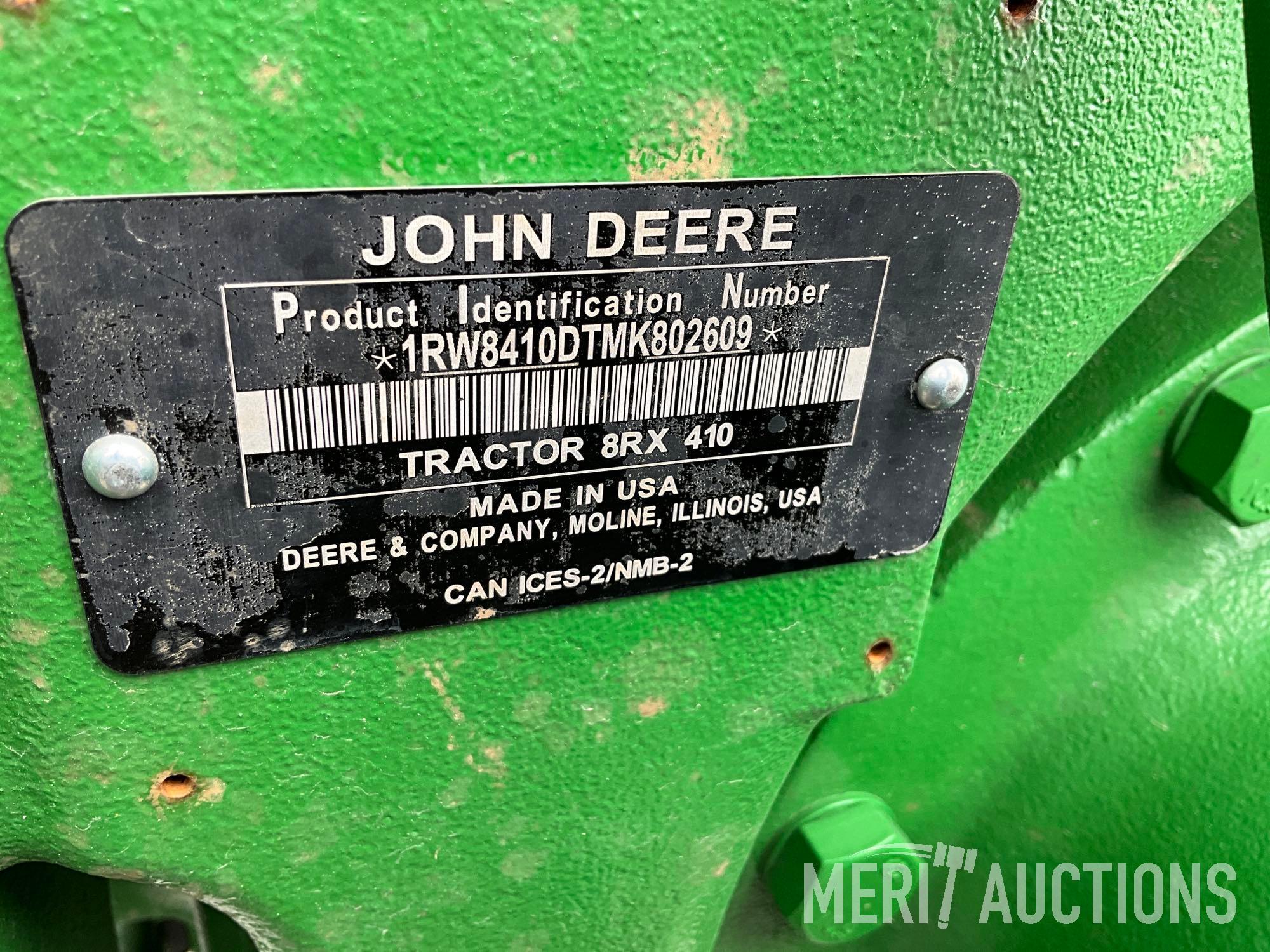 2021 John Deere 8RX 410