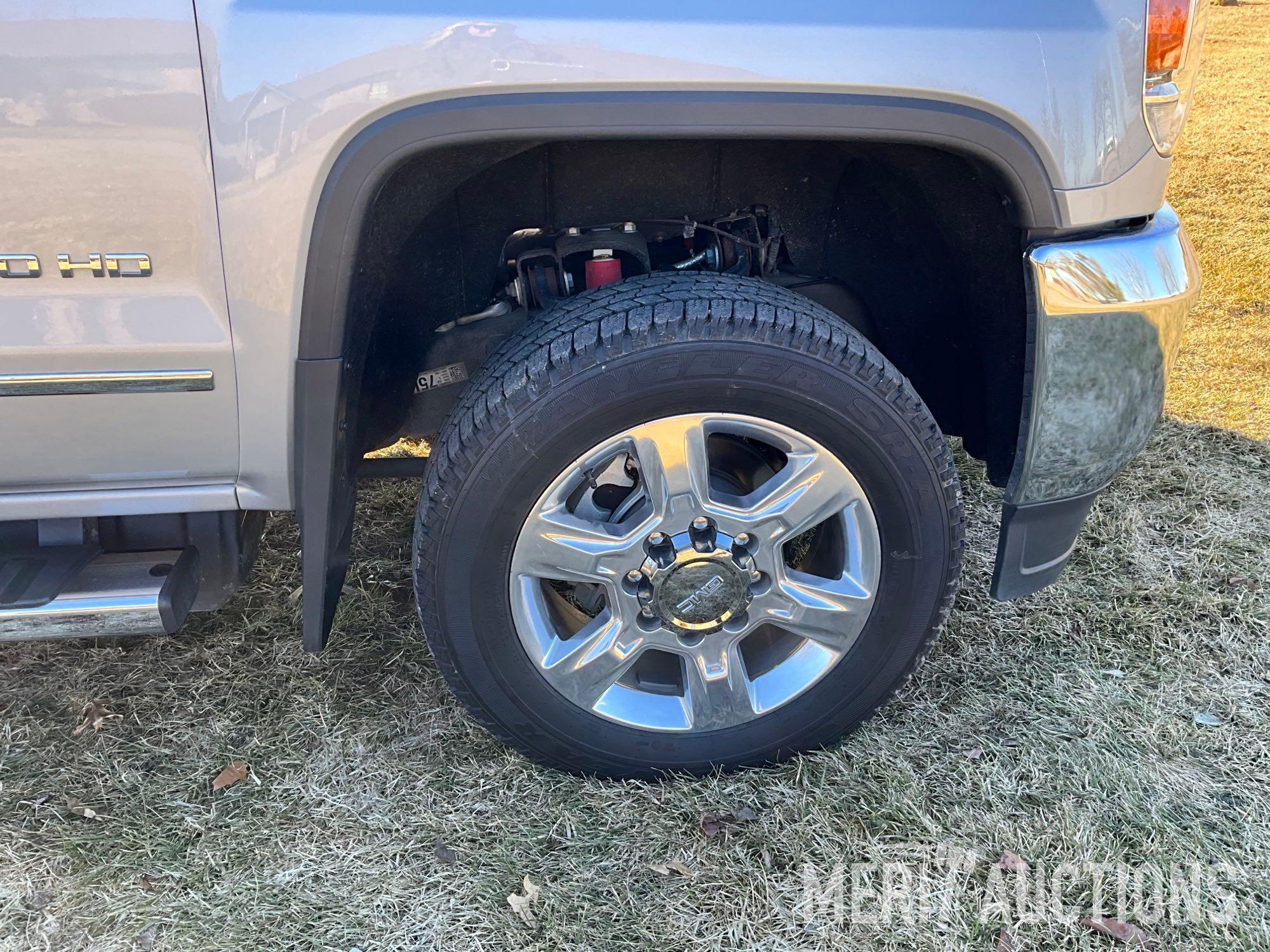 2018 GMC 2500HD ext. cab 4wd pickup