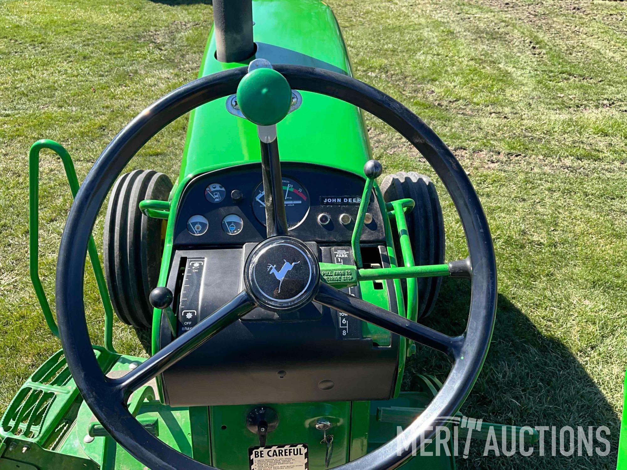 1970 John Deere 4020 diesel tractor