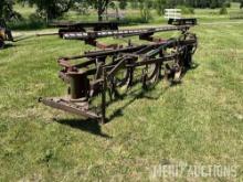 John Deere 4-14 plow w/ Midwest Harrow