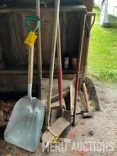 Selection of long handled tools