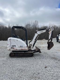 BOBCAT LOW HOUR 325G MINI EXCAVATOR