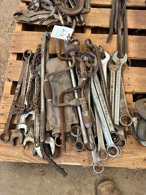 LARGE LOT OF WRENCHES