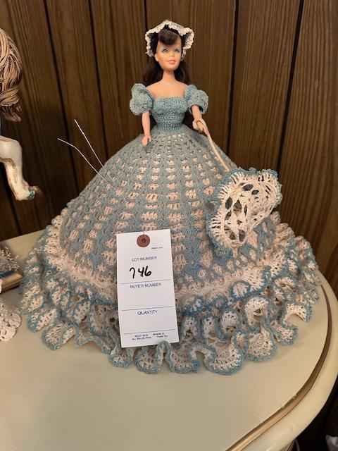 BLUE DRESS DOLL