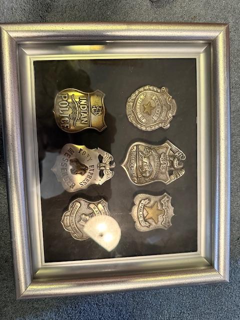 ANTIQUE LAW ENFORCEMENT BADGES