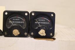 Lot Of 2 Dc Volt Meters